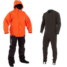 Typhoon Waterman Hinge Drysuit with Con Zip - With Fleece Typhoon Waterman Hinge Drysuit with Con Zip - With Fleece