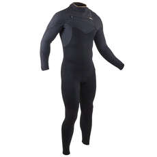 Gul Viper 5/4mm Blindstitch CZ Steamer Wetsuit - Black - VR1242-B8