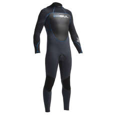 Gul VORTEX 5/3 Blindstitch Bolt Dry Wetsuit  - Graphite/Black