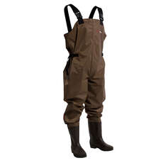 Gul 210 Denier Nylon Bootfoot Chest Waders - Military Olive