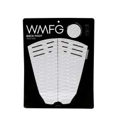 WMFG Kiteboard Traction Pad - Classic Back Foot Pad - White/Black