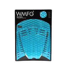 WMFG Kiteboard Traction Pad - Classic Six Pack Full Pad - Teal