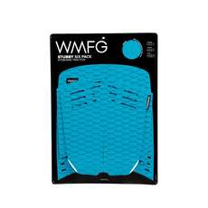 WMFG Kiteboard Traction Pad - Stubby Six Pack Full Pad - Teal