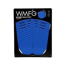WMFG Kiteboard Traction Pad - Stubby Back Foot Pad - Blue/White