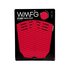 WMFG Kiteboard Traction Pad - Stubby Back Foot Pad - Red
