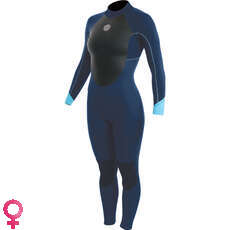 Alder Womens Stealth 3/2mm Blindstitched Wetsuit - Cyan WS20LST-CY