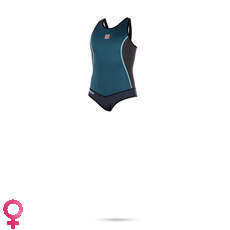 Mystic Womens DIVA 2mm Short John Wetsuit - Teal Mystic Womens DIVA 2mm Short John Wetsuit - Teal