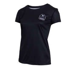 Mystic Womens Ignite Short-Sleeve Rashvest - Black 220288