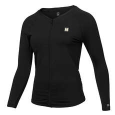 Mystic Womens Moonlight Long-Sleeve Rashvest - Black 220292