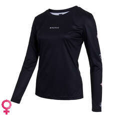 Mystic Womens Paradise Long-Sleeve Rashvest - Black 220289 Mystic Womens Paradise Long-Sleeve Rashvest - Black 220289