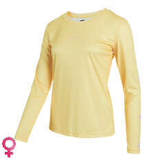 Mystic Womens Paradise Long-Sleeve Rashvest - Pastel Yellow 220289 Mystic Womens Paradise Long-Sleeve Rashvest - Pastel Yellow 220289