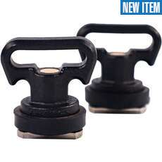 Yak Attack Vertical Tie Downs - Track Mount - 2 pack