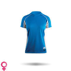 Zhik Short Sleeve Womens ZhikDry Race Top - Blue