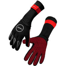 Zone3 Neoprene Swim Gloves 2023 - Black/Red