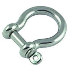 Allen Brothers Round Body Bow Shackle w/ Forged Pin