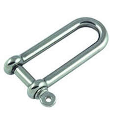 Allen Brothers Round Body Long D Shackle w/ Forged Pin