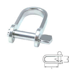 Allen Brothers Strip Shackle with Key Pin
