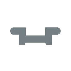 Allen Brothers Alloy Track - 22mm x 0.33m