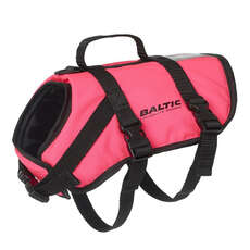 Baltic Pluto Pet Float Buoyancy Aid - Cats / Dogs Lifejacket - 8-40Kg - Pink
