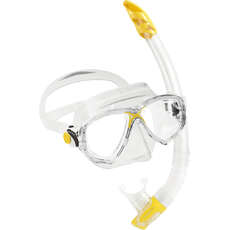 Cressi Marea VIP Mask & Snorkel Set - Yellow