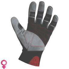 Crewsaver Tri Season Sailing Gloves - Blk/Red Crewsaver Tri Season Sailing Gloves - Blk/Red