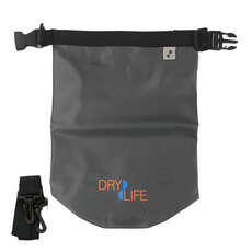 Dry Life 5L Dry Bag & Shoulder Strap - Grey