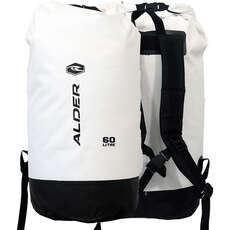 Alder 60L Dry Bag Back Pack - White