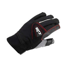 Gill Championship Short Finger Sailing Gloves 2020 - Black Gill Championship Short Finger Sailing Gloves 2020 - Black