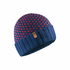Gill Jaquard Knit Beanie - Blue