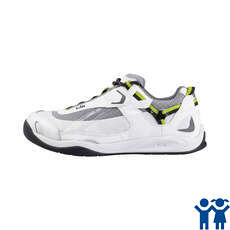 Gill Junior Deck Tech Race Trainer - White/Lime Gill Junior Deck Tech Race Trainer - White/Lime