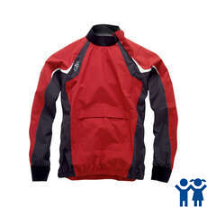 Gill Junior Dinghy Spray Top - Red/Graphite