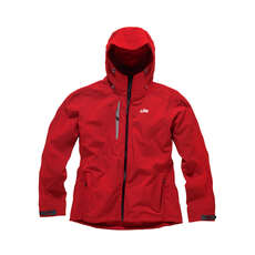 Gill Mens Hooded Pro Softshell Jacket - Red Gill Mens Hooded Pro Softshell Jacket - Red