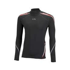 Gill Mens Hydrophobe Long Sleeve Top - Black