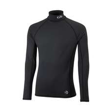 Gill Mens Long Sleeve UV Rash Vest - Black