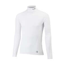 Gill Mens Long Sleeve UV Rash Vest - White