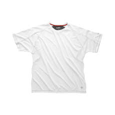 Gill Mens UV Tec Crew Neck T-Shirt - White Gill Mens UV Tec Crew Neck T-Shirt - White