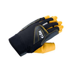 Gill Pro Short Finger Sailing Gloves  - Black