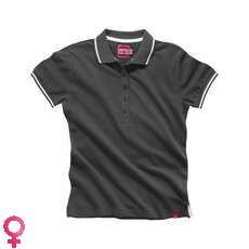 Gill Womens Crew Polo - Charcoal Gill Womens Crew Polo - Charcoal