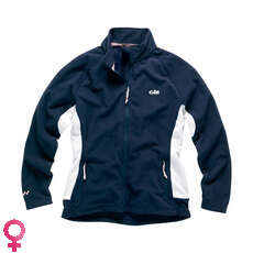 Gill Womens Grid Microfleece Jacket - Navy Gill Womens Grid Microfleece Jacket - Navy