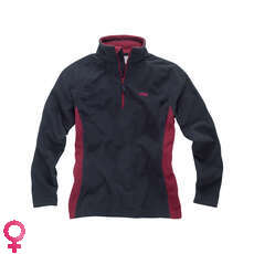 Gill Womens Grid Microfleece Zip Neck - Graphite Gill Womens Grid Microfleece Zip Neck - Graphite