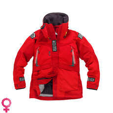 Gill Womens OS2 Offshore / Coastal Sailing Jacket  - Red