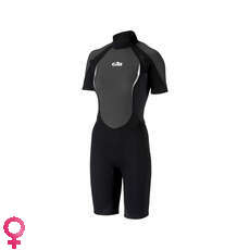Gill Womens Siren Shorty Sailing Wetsuit - Jet Black