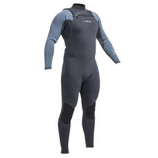 Gul Flexor 3/2mm Chestzip b/s Wetsuit - Jet/Pewter