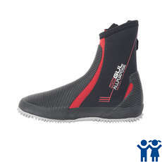 Gul Junior All Purpose Boots 5mm Wetsuit Boots - Black/Red