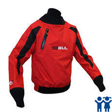 Gul BALLISTIC Junior Dry Top  - Red/Black