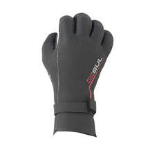 Gul Delta Mesh Pre-Bent 3mm Wetsuit Gloves - Black/Red