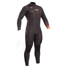 Gul Flexor 3 Chest Zip 3/2mm Blindstitched Wetsuit - Black