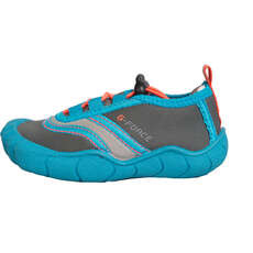 Gul Junior Aqua Shoe Beach Shoes  - Blue/Coral