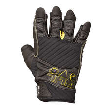 Gul Junior Evo Pro Short Finger Sailing Gloves 2023 - Black