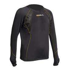 Gul Junior Evolite Thermal Long Sleeve Top - Black